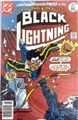 Black Lightning 1977 ブラックライトニング アメコミリーフ Black Lightning 1977 ブラックライトニング アメコミリーフ