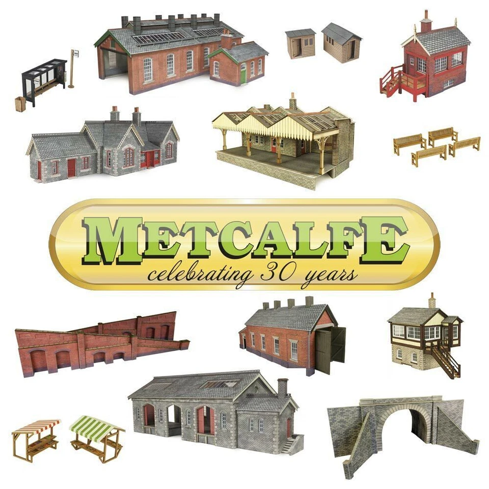 N Gauge Metcalfe Model Railway Kits - Choose From 90 Card Kits Brand New