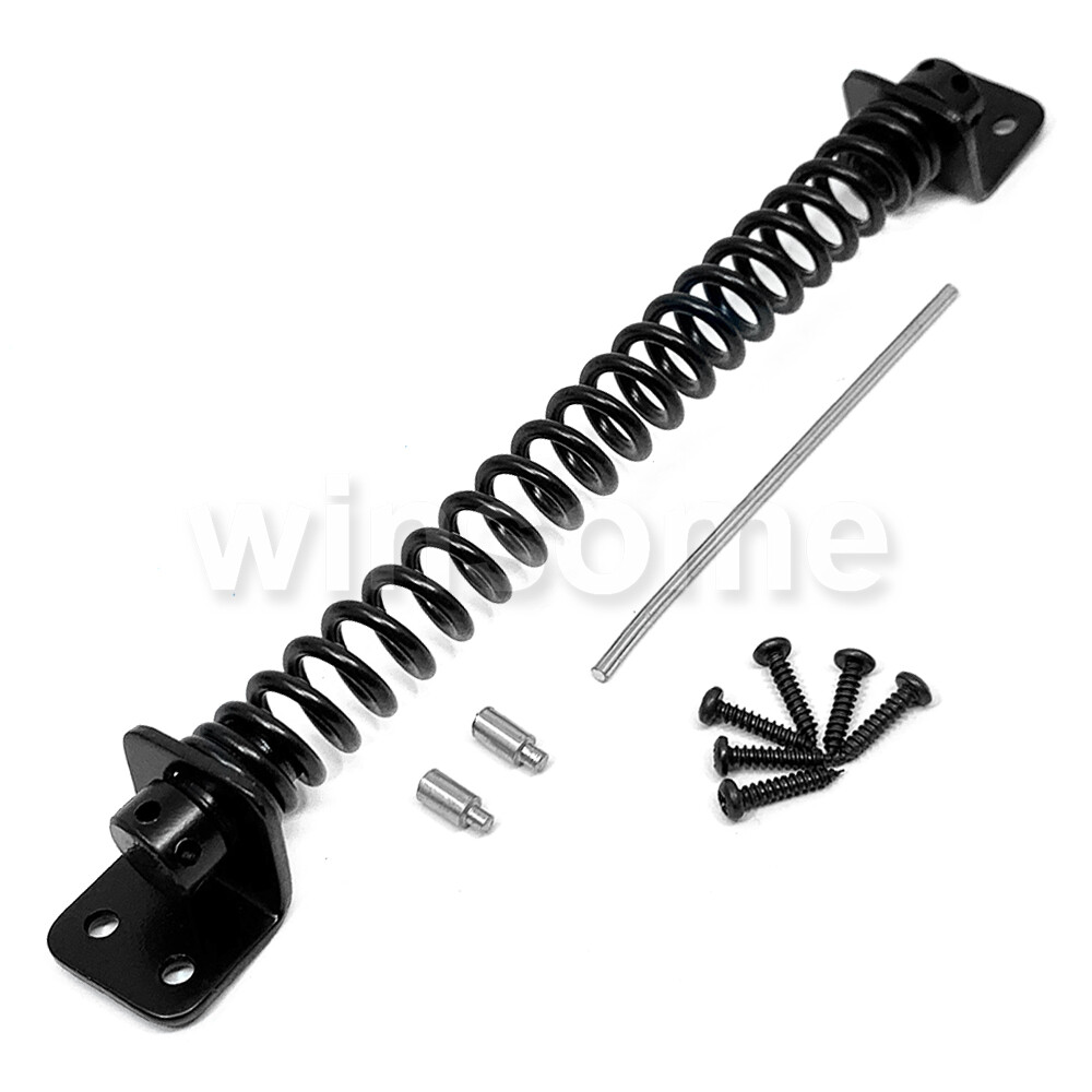 Spring Closed Gate Self Closing Door Spring Kit DURANTEY Gate Spring Closer 14 Inch Spring ...