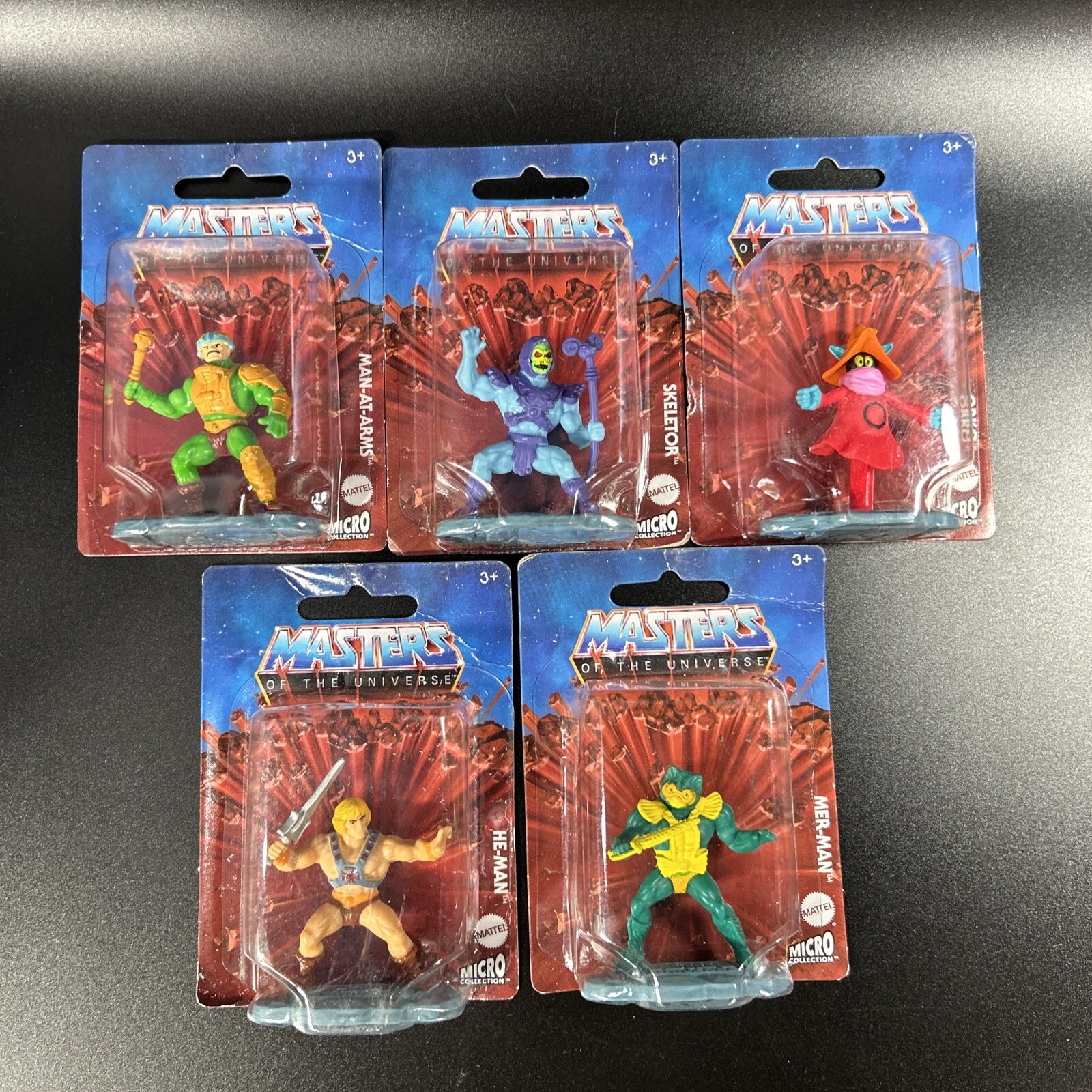 He-man Masters Of The Universe Micro Collection Action Figures Set of 5