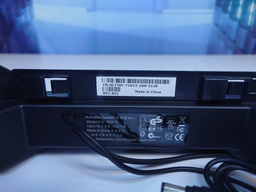 Genuine Dell AX510 MULTIMEDIA SOUNDBAR MONITOR SPEAKER 0C730C - Picture 8 of 9