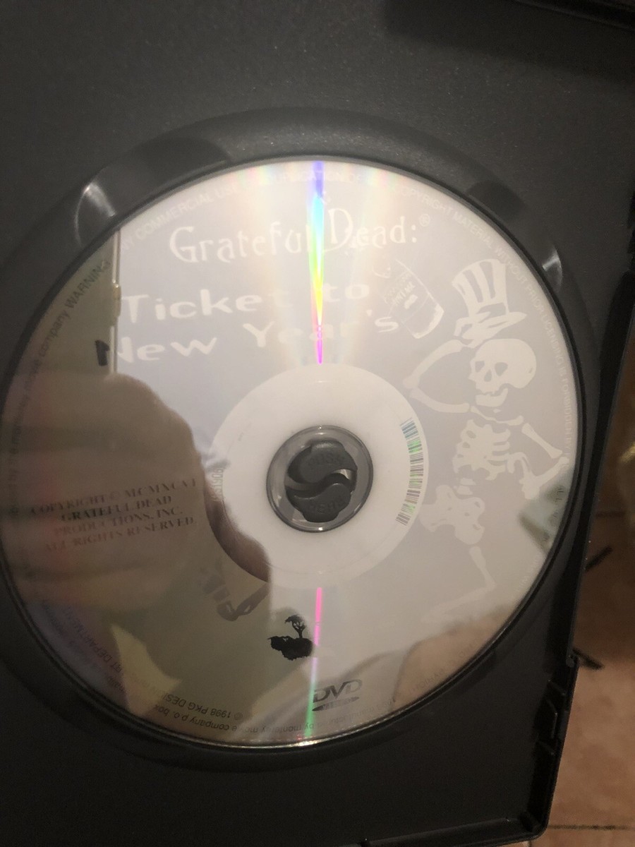Grateful Dead - Ticket to New Years (DVD, 1998) *Nice Disc