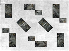 Neoprene Terrain Mats - Factory - Compatible w/ Warhammer 40K