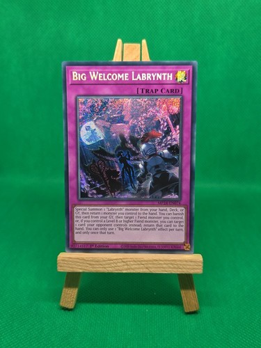 MP24-EN074 Big Welcome Labrynth Secreto Prismático Raro 1ª Edición YuGiOh - Imagen 4 de 12