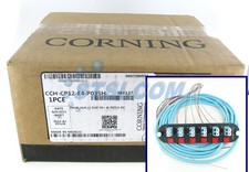 Corning CCH-CP12-E4-P03SH Pigtailed Fiber Panel, 6 LC Duplex 50um MM OM4 STSI