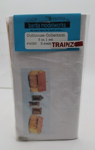 Banta Model Works 4020 S Escala Colección Outhouse 5 en 1 Set Kit de Construcción | Zustand: New