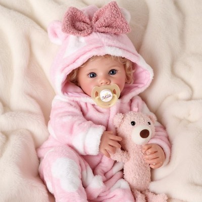 BABESIDE Lifelike Reborn Baby Dolls  17 Inch Soft Body RealisticNewborn Baby ...