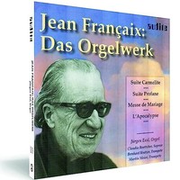 Jurgen Essl - Francaix Complete Organ Works - Cd - G4Z
