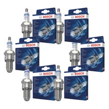 6x Zündkerze BOSCH 0 242 232 504 für BMW Alfa Romeo Ford Mercedes-Benz Opel