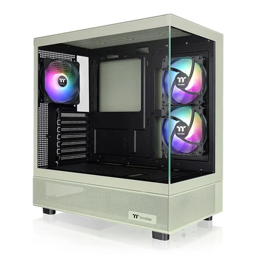Thermaltake View 270 Plus TG ARGB Mid Tower E-ATX Case - Matcha Green (CA-1Y7-00