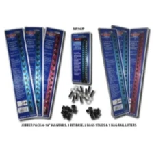 Vim Tools MR16JP 10 Piece Magrail Jobber Pack, Includes [6] 16 Inch Magrails,