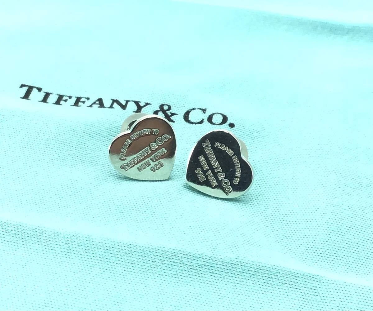 TIFFANY & Co. Ohrringe Tiffany Return to Heart Anhänger Silber SV925 Accessoires