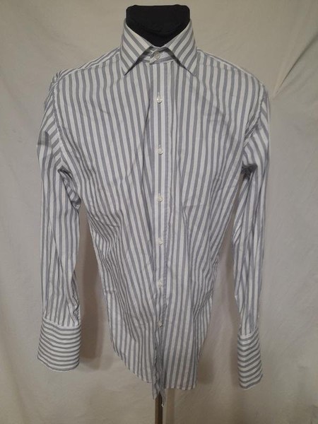 Men Balmain Shirt Grey 42 / XL