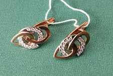 Russisches GOLD Rotgold Echtschmuck 2,87 gr.* 585 OHRRINGE