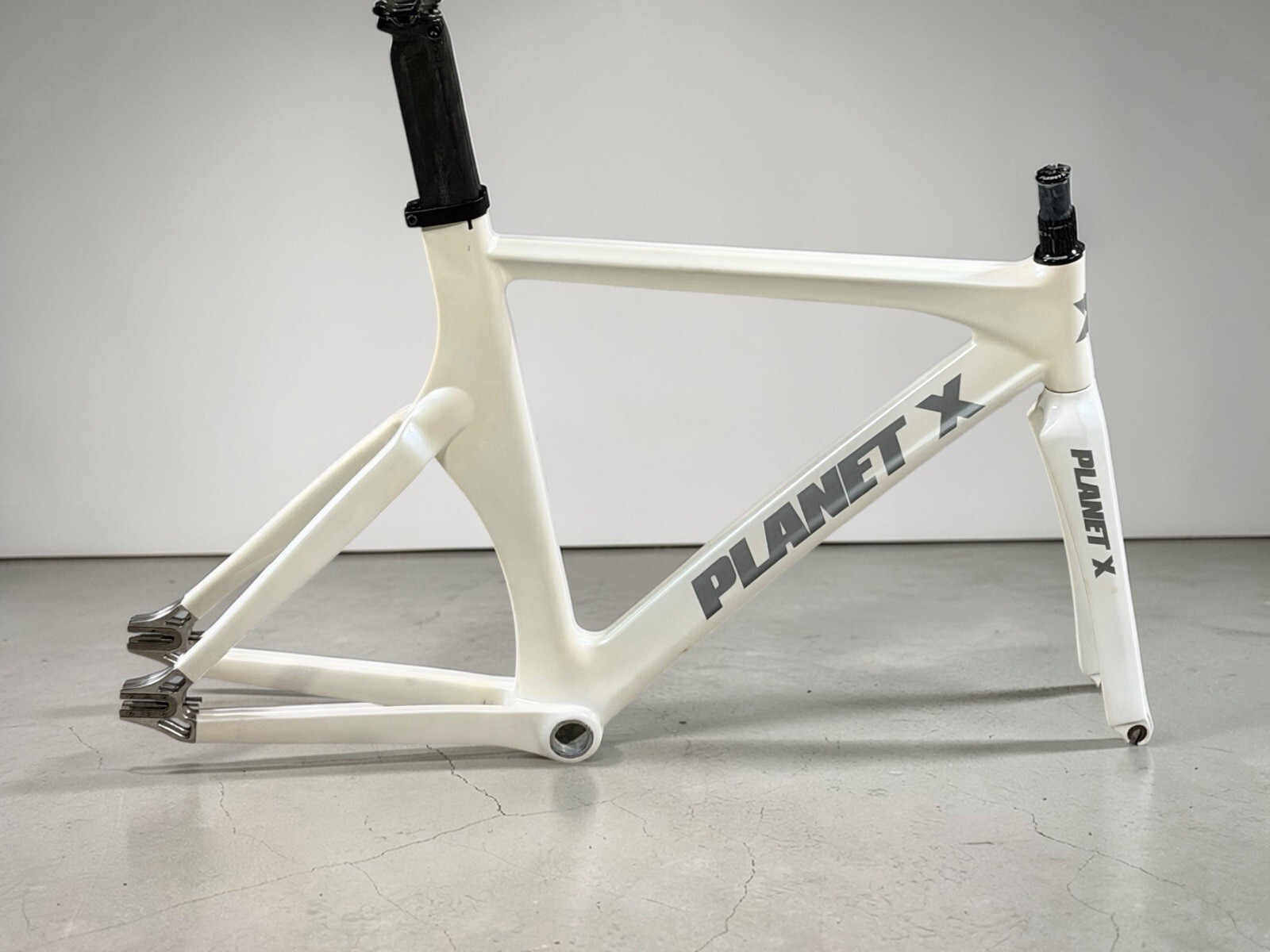 Planet X Pro Track Carbon Frameset Size 56 Fixed Gear Frameset