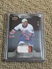 2023-24 Upper Deck Engrained Autograph Patch Rookie #139 Arnaud Durandeau 09/49