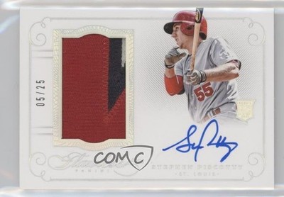 2016 Panini Flawless Rookie 5/25 Stephen Piscotty #RPASP RPA Patch Auto RC r1i
