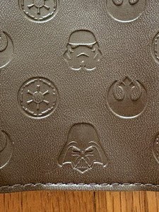 Star Wars Embossed Pleather Key Wallet by Lucasfilm — ca. 2012 Rare