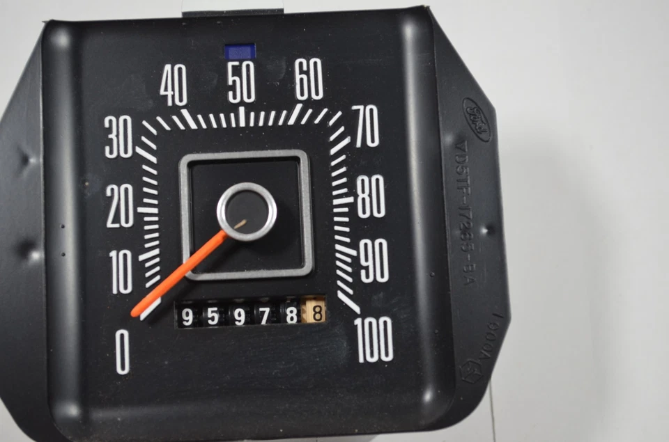 Ford F-100 F-150 1973-1977 F-250 F-350 100 Mph velocímetro "como nuevo" probado para funcionar Foto 4 de 4