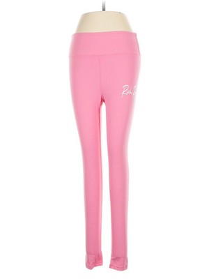 Rich & Royal Women Pink Active Pants M