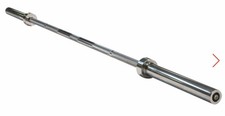 Body Solid Olympic Bar Chrome OB86 Silver Wei...