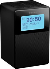 PHILIPS Radiowecker TAR 5100 Uhrenradio Digitaler UKW-/DAB+-Tuner schwarz B-WARE