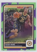 2023-24 Panini Haunted Hoops Slime Isaiah Wong #139 18ik