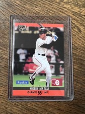 [OBO/MSG]  Bbm 93 Baseball Card 423 Hideki Matsui Rookie. rookie card picture