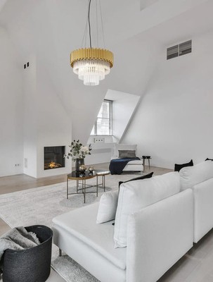 Nova Luce Pendelleuchte Hängeleuchte MAGNOLIA Gold Kronleuchter dimmbar E14 LED