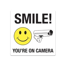Smile You're On Camera Sticker Decal