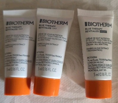 Biotherm Blue Therapy Revitalize Day und Night   15ml Neu