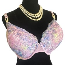 Victoria's Secret Balconette Bra Rare Floral Lace Coquette Whimsigoth Fairycore