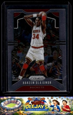 2019-20 Panini Prizm #4 Hakeem Olajuwon Houston Rockets