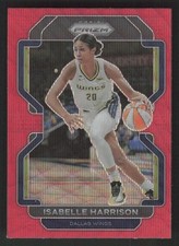 2022 Panini Prizm WNBA #155 Isabelle Harrison Ruby Wave