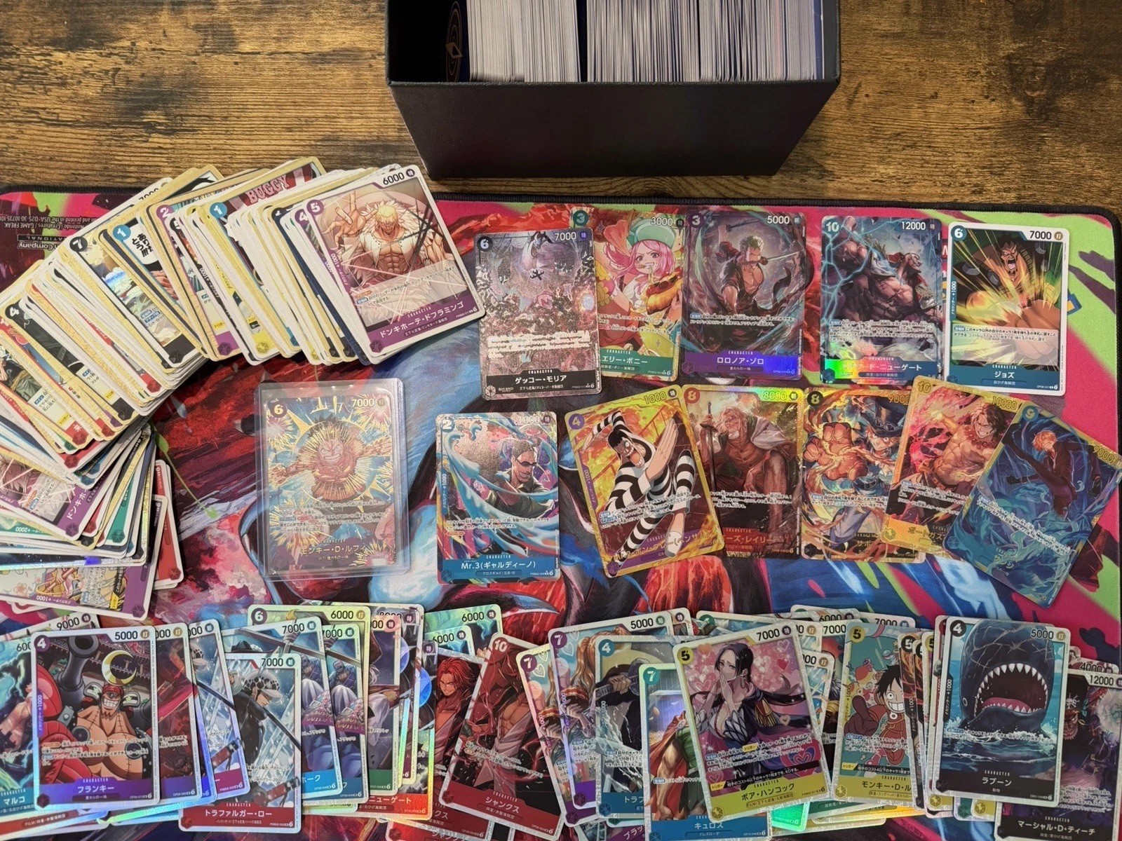 One Piece Mixed Card lot (JP) ~470 Cards! Luffy SP!!