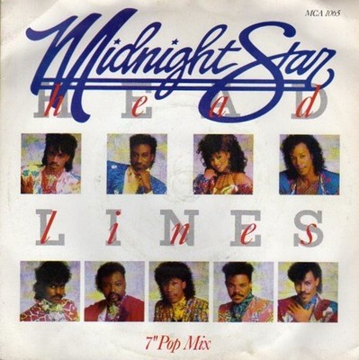 Midnight Star - Headlines 7 Pop Mix - Used Vinyl Record 7 - G8100z