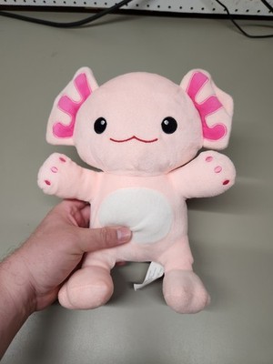 Cute Pink Axolotl Plush Stuffed Animal