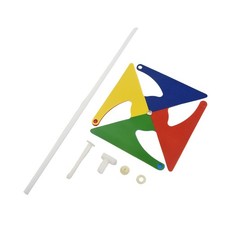 1*Windmill Party Outdoor Windmill Wind Spinner Ornament Decoration Kids Toys New