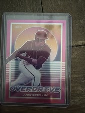 2021 Panini Chronicles Overdrive Pink /50 Juan Soto Mets