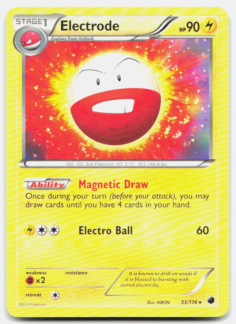 Electrode (BW Plasma Freeze) LP EN 033/116 Deck Exclusives