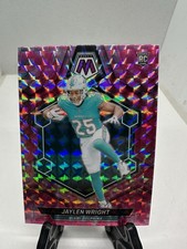 2024 Mosaic Jaylen Wright No 383 Pink Prizm B1-1