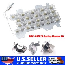 DC47-00032A Dryer Heating Element Fit for Samsung DC93-00154A AP5582094 3282568