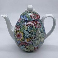 Royal Limoges  &bdquo;Eden d&rsquo;apr&egrave;s Sonate&ldquo; Paule Marrot &ndash; Kaffeekanne &ndash; 1. Wahl