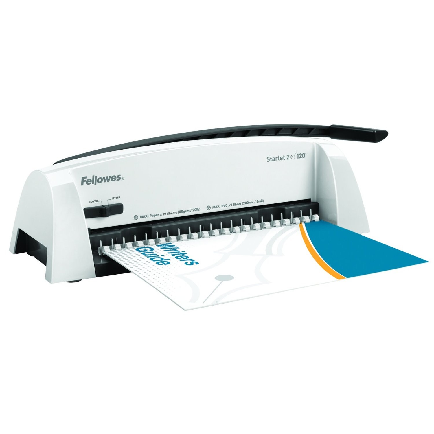 Fellowes Starlet 2+ perforeuse relieuse plastique A4 pour gestion administrative