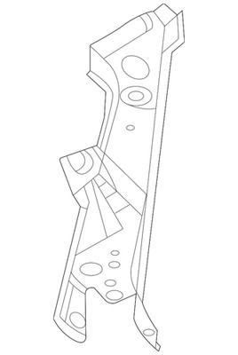 Genuine Nissan Radiator Support Tie Bar F2512-6RRMA