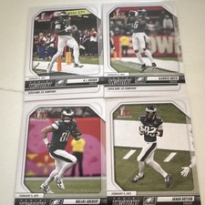 Panini Instant Super Bowl LIX Champions Eagles 4 Card Lot Brown Smith Dotson Go…