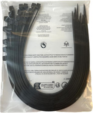 48 Inch Extra Long Zip Ties Heavy Duty for Outdoor Use,175 Pounds Tensile