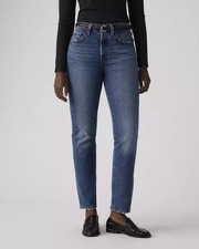 Levi  s 501 Premium Denim High-Rise Skinny Leg Women  s Jeans - Blue 24x28