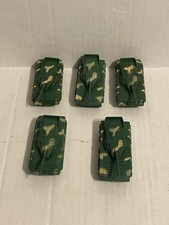 Army Man Toy Camouflage Tanks 5 Total 