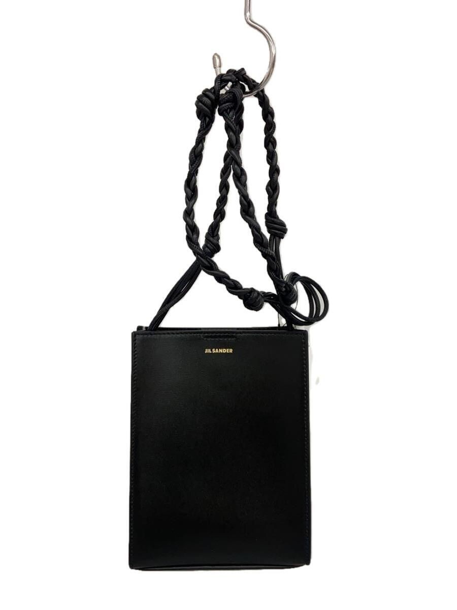 ★Jil Sander★ Jil Sander Crossbody Bag J07WG0001P5074665 Fr JIL SANDER Shoulder bag leather Black J07WG0001 P4841 Used